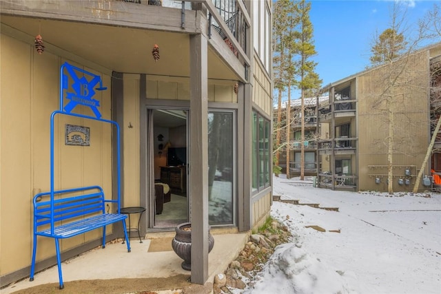 1179 Ski Hill Rd Unit 147, Breckenridge, CO 80424 - view of snow covered property entrance