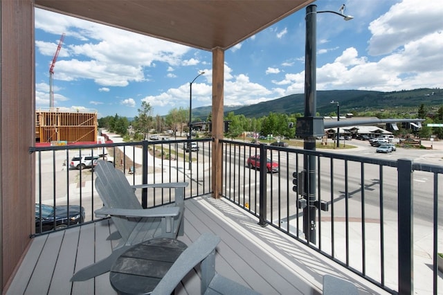 37 W 4th St Unit 201E, Silverthorne, CO 80498 - balcony featuring a mountain view
