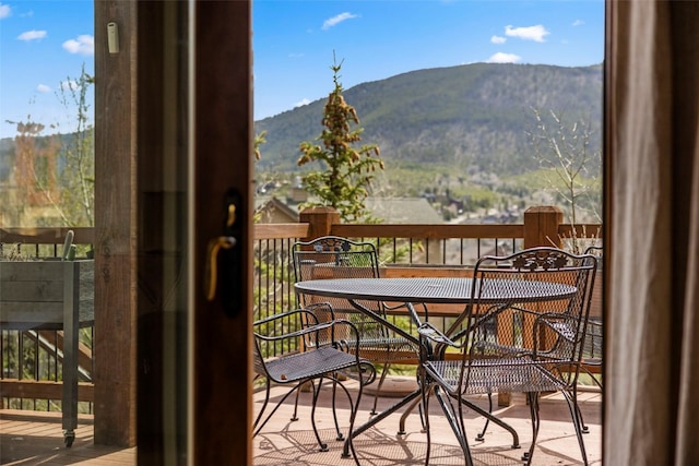 34 Snow Peak Ct, Dillon, CO 80435 - balcony featuring a mountain view
