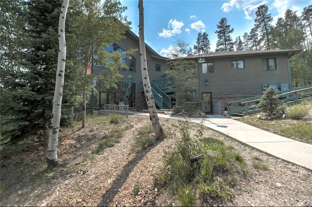 8500 Ryan Gulch Rd Unit G3, Silverthorne, CO 80498 - view of building exterior with stairway