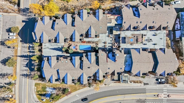 100 S Park Ave Unit E111, 112, Breckenridge, CO 80424 - aerial overview of property's location with nearby suburban area