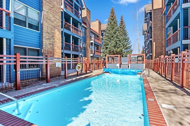 100 S Park Ave Unit E111, 112, Breckenridge, CO 80424 - community pool with fence