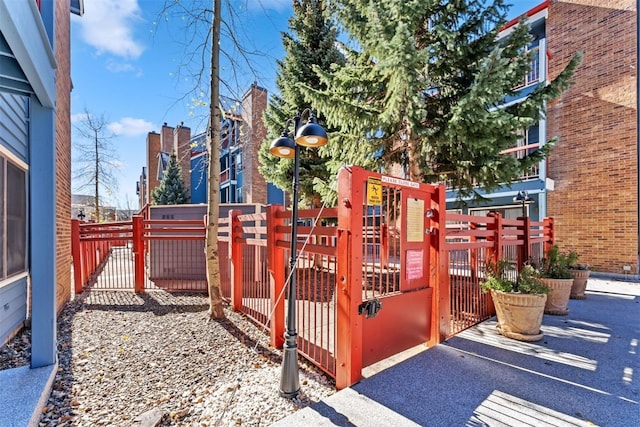 100 S Park Ave Unit E111, 112, Breckenridge, CO 80424 - view of playground with fence and a gate