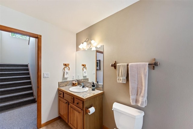 118 Lookout Ridge Dr Unit 118, Dillon, CO 80435 - half bath with vanity and tile patterned flooring