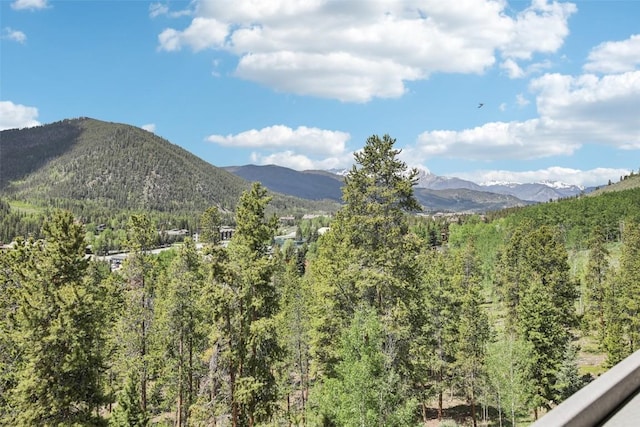 22097 Saints John Rd Unit 2537, Keystone, CO 80435 - view of mountain background featuring a forest