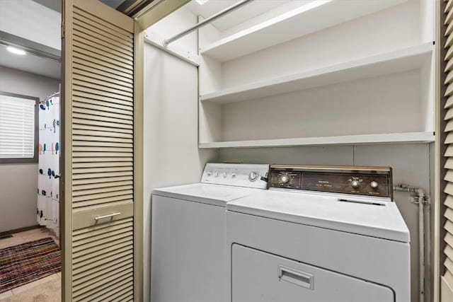 818 Broad St, Steamboat Springs, CO 80487 - laundry area featuring washing machine and dryer