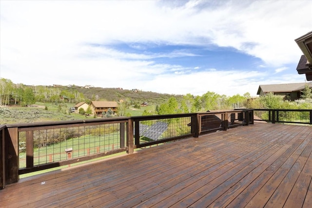 22755 Snowbird Trl, Oak Creek, CO 80467 - view of wooden terrace
