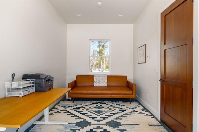 21185 County Road 16, Oak Creek, CO 80467 - living area featuring baseboards