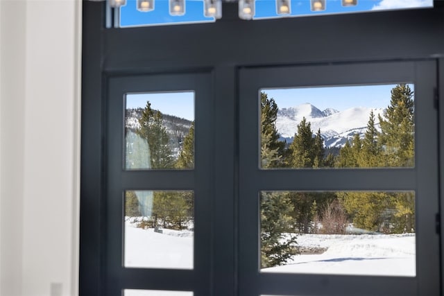 403 Revett Dr, Breckenridge, CO 80424 - detailed view of mountains and french doors
