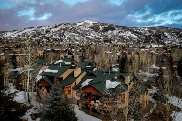 2755 Waterstone Ln Unit 35, Steamboat Springs, CO 80487 - mountain view featuring nearby suburban area