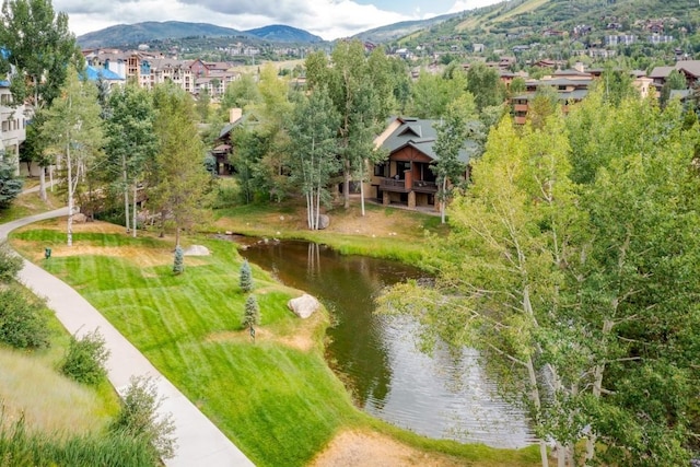 2755 Waterstone Ln Unit 35, Steamboat Springs, CO 80487 - view of property's community featuring a water and mountain view