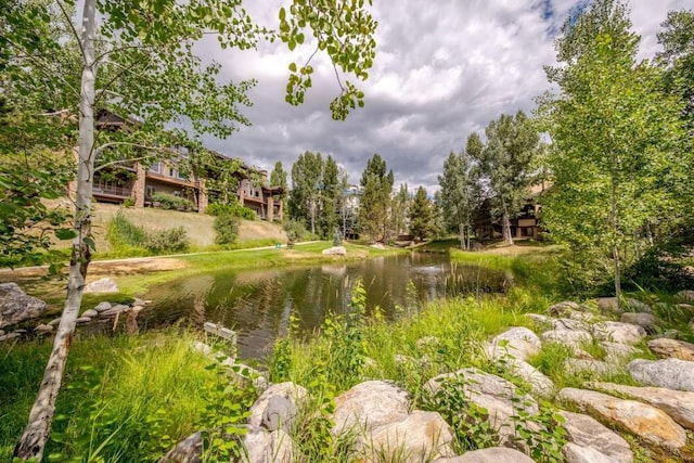 2755 Waterstone Ln Unit 35, Steamboat Springs, CO 80487 - view of yard with a water view