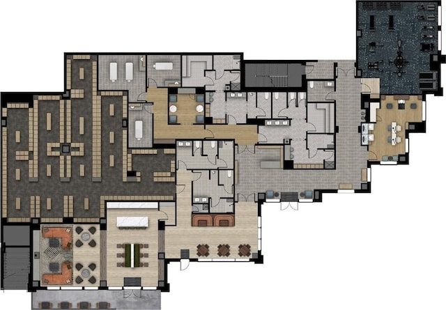75 Hunki Dori Ct Unit E107, Keystone, CO 80435 - view of floor plan / room layout