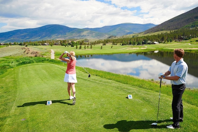 75 Hunki Dori Ct Unit E107, Keystone, CO 80435 - view of property's community featuring a water and mountain view
