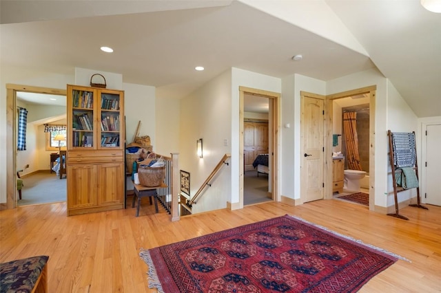 31020 Fallen Falcon Trl, Oak Creek, CO 80467 - office featuring light wood finished floors and recessed lighting
