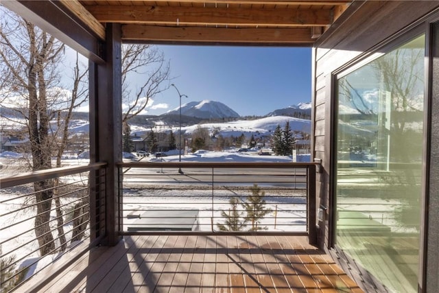 1030 Blue River Pkwy Unit A-302, Silverthorne, CO 80498 - exterior space with a mountain view