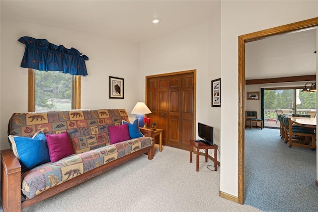 50 Lichen Ln, Keystone, CO 80435 - living room featuring carpet flooring and recessed lighting