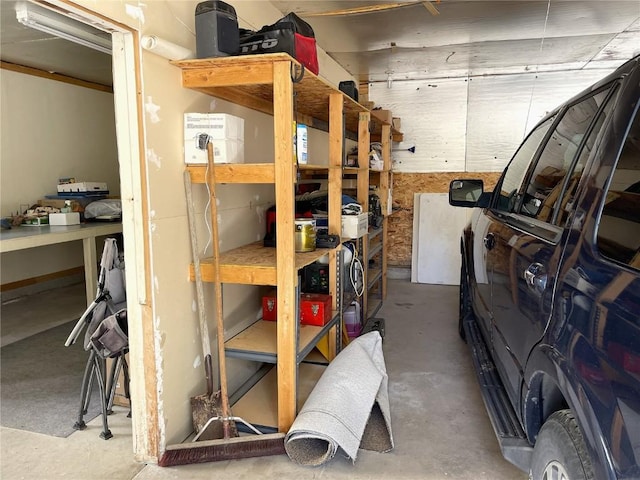 view of storage