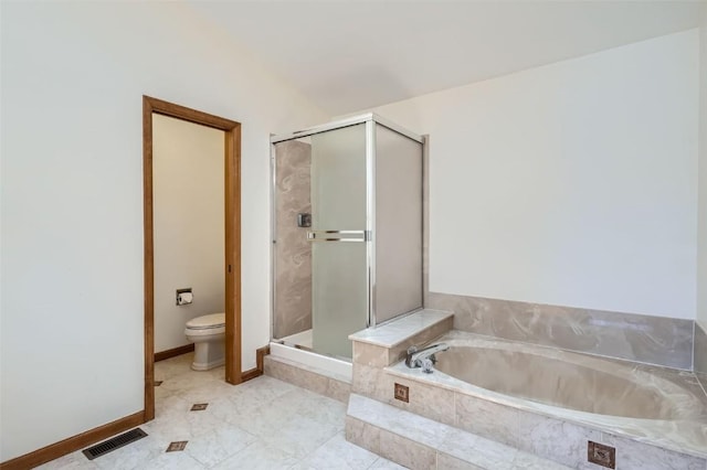 20596 E Shefield Ct, Parker, CO 80138 - full bathroom featuring a bath and a shower stall