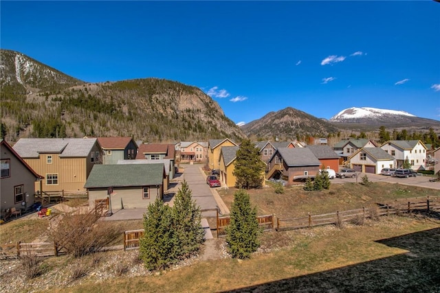 715 S 5th Ave Unit 260, Frisco, CO 80443 - view of mountain backdrop featuring nearby suburban area