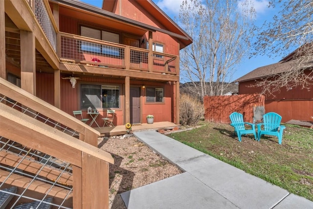 23800 County Road 16 Unit 204, Oak Creek, CO 80467 - doorway to property with a balcony