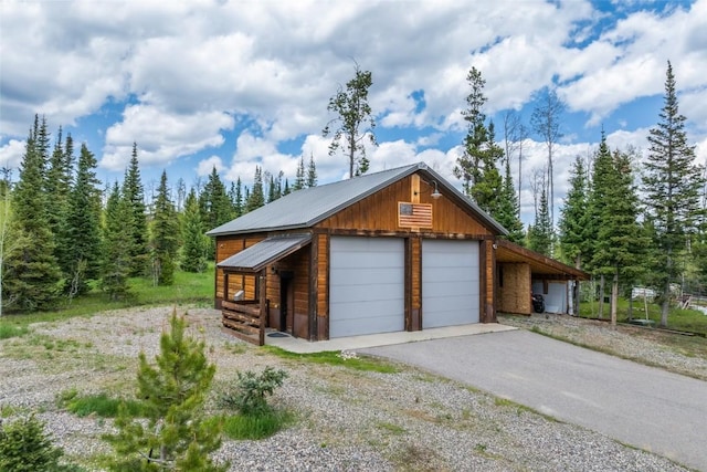 24100 Cottonwood Rd N, Clark, CO 80428 - garage with a garage