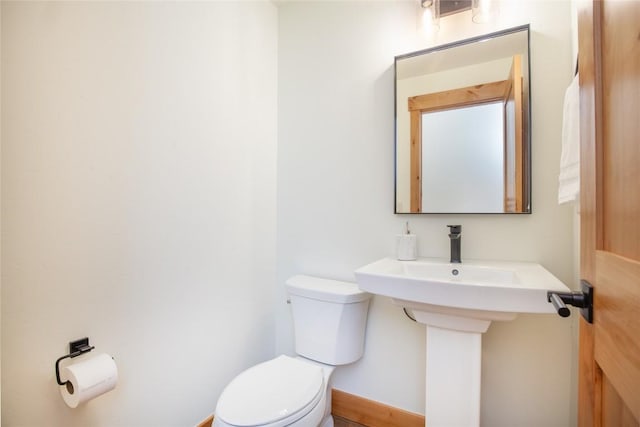 297 Robertson Ln, Breckenridge, CO 80424 - bathroom with toilet and baseboards