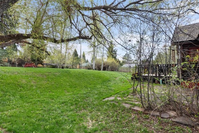 820 Yahmonite St, Steamboat Springs, CO 80487 - view of grassy yard