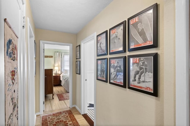 820 Yahmonite St, Steamboat Springs, CO 80487 - hall featuring light wood-style floors and baseboards