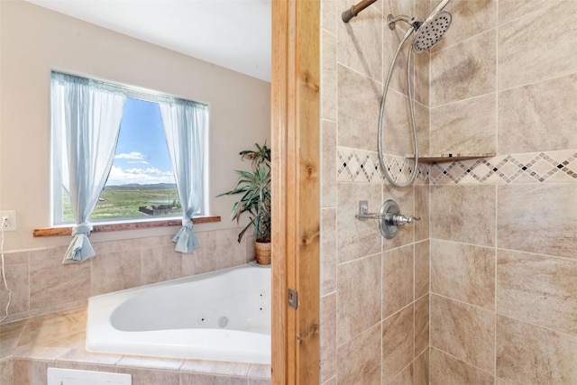 336 Starlite Ln, Hayden, CO 81639 - full bath featuring a tile shower and a whirlpool tub
