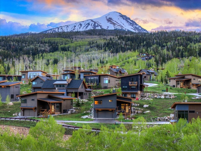 53 Hargrove Way, Silverthorne, CO 80498 - mountain view featuring a forest