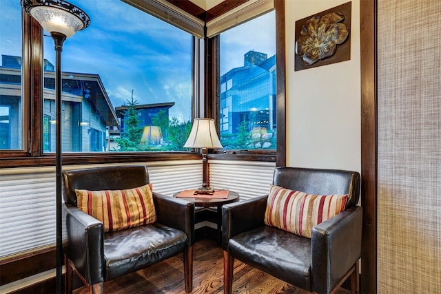 53 Hargrove Way, Silverthorne, CO 80498 - living area with wood finished floors