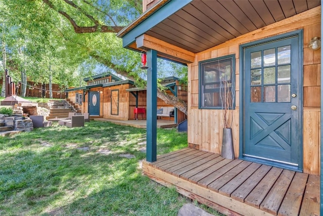 211 W Oak St, Oak Creek, CO 80467 - entrance to property
