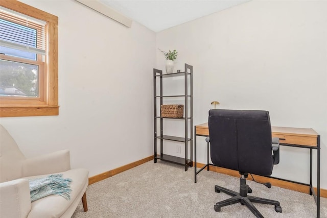 211 W Oak St, Oak Creek, CO 80467 - carpeted office featuring baseboards
