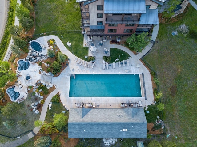 1460 Bangtail Way Unit 1B, Steamboat Springs, CO 80487 - drone / aerial view