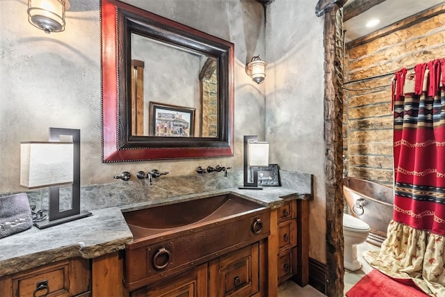 165 River Park Dr, Breckenridge, CO 80424 - full bathroom with toilet and vanity