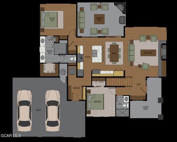 385 Lone Eagle Dr, Granby, CO 80446 - view of room layout