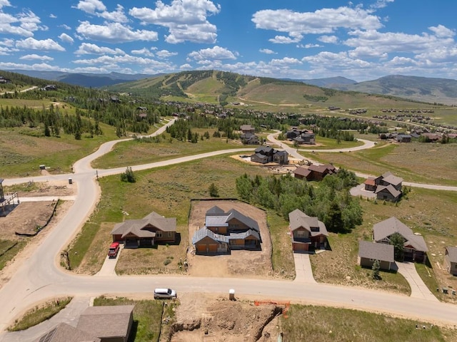 385 Lone Eagle Dr, Granby, CO 80446 - bird's eye view of a mountain backdrop