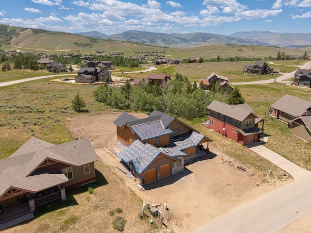 385 Lone Eagle Dr, Granby, CO 80446 - aerial view of property and surrounding area with a mountainous background