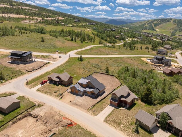 385 Lone Eagle Dr, Granby, CO 80446 - aerial view of a mountain backdrop