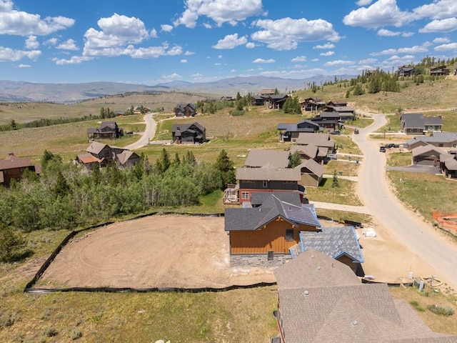385 Lone Eagle Dr, Granby, CO 80446 - aerial perspective of suburban area with mountains