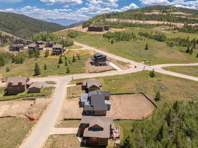 385 Lone Eagle Dr, Granby, CO 80446 - aerial view of property and surrounding area featuring mountains