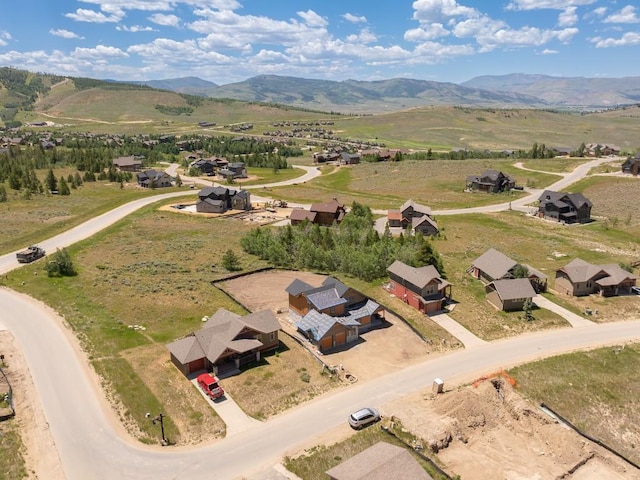385 Lone Eagle Dr, Granby, CO 80446 - drone / aerial view of a mountainous background