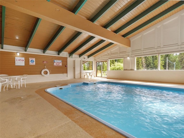view of pool