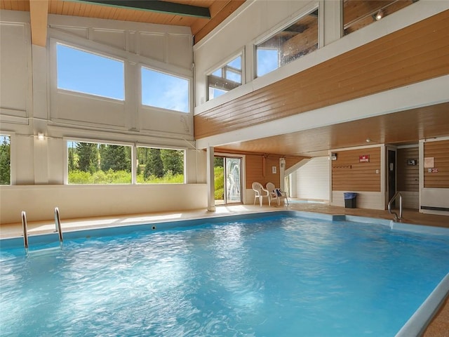 view of pool