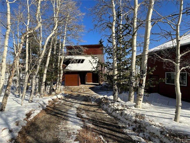 2584 High Creek Rd, Fairplay, CO 80440 - chalet / cabin featuring dirt driveway