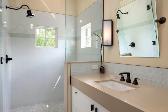 1511 Harwig Cir, Steamboat Springs, CO 80487 - bathroom with vanity and a walk in shower