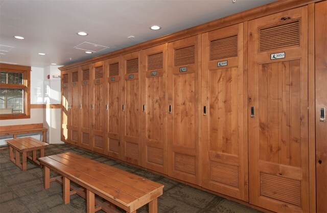 280 Trailhead Dr Unit 3037, Keystone, CO 80435 - mudroom with recessed lighting and carpet flooring