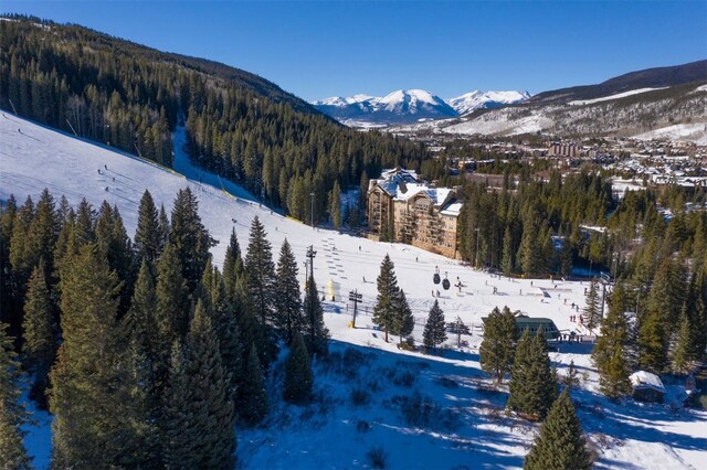 280 Trailhead Dr Unit 3037, Keystone, CO 80435 - view of mountain feature with a forest view