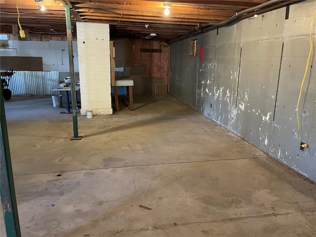 810 Broad St, Steamboat Springs, CO 80487 - view of unfinished below grade area